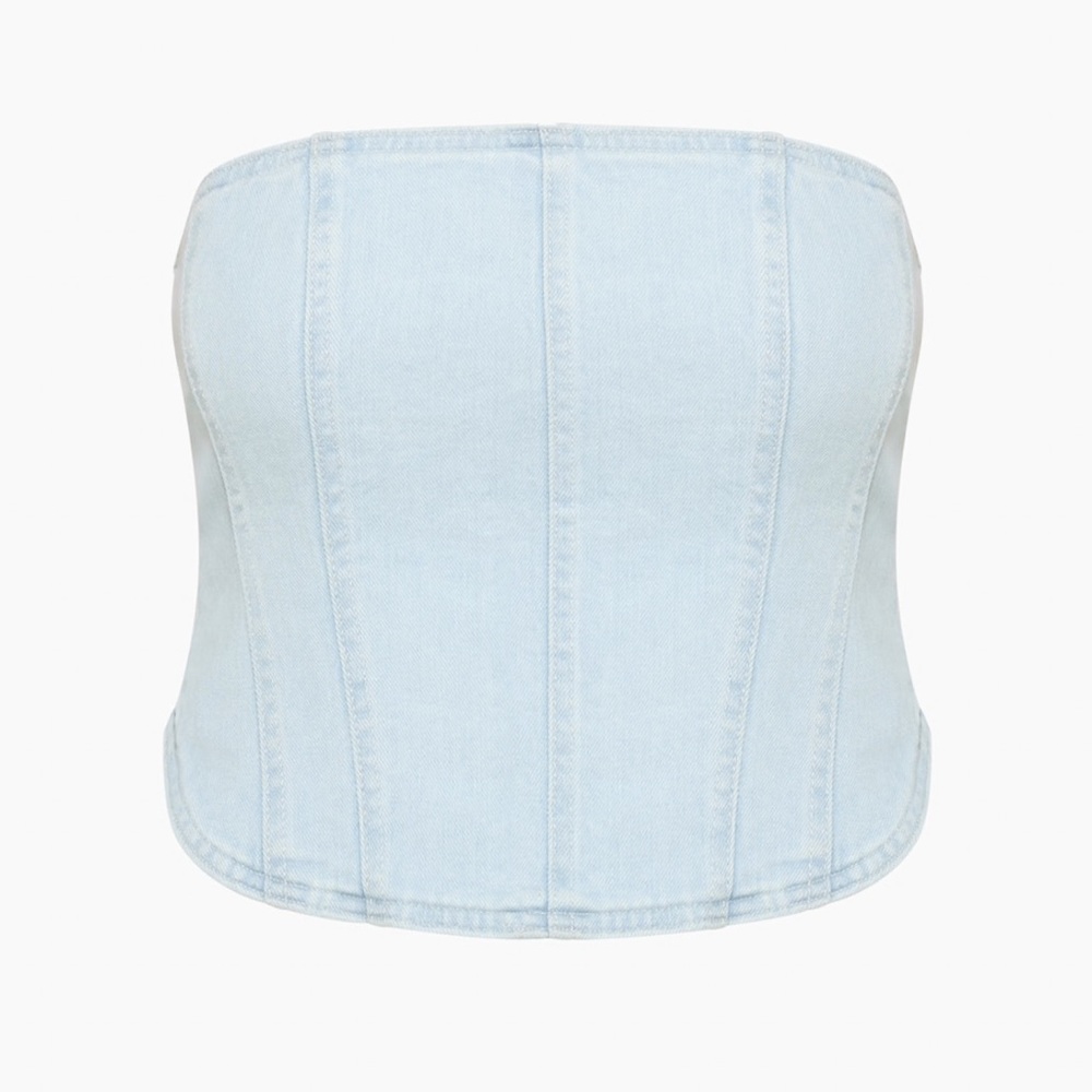 Denim Forum The 90’s Debbie Denim Bustier